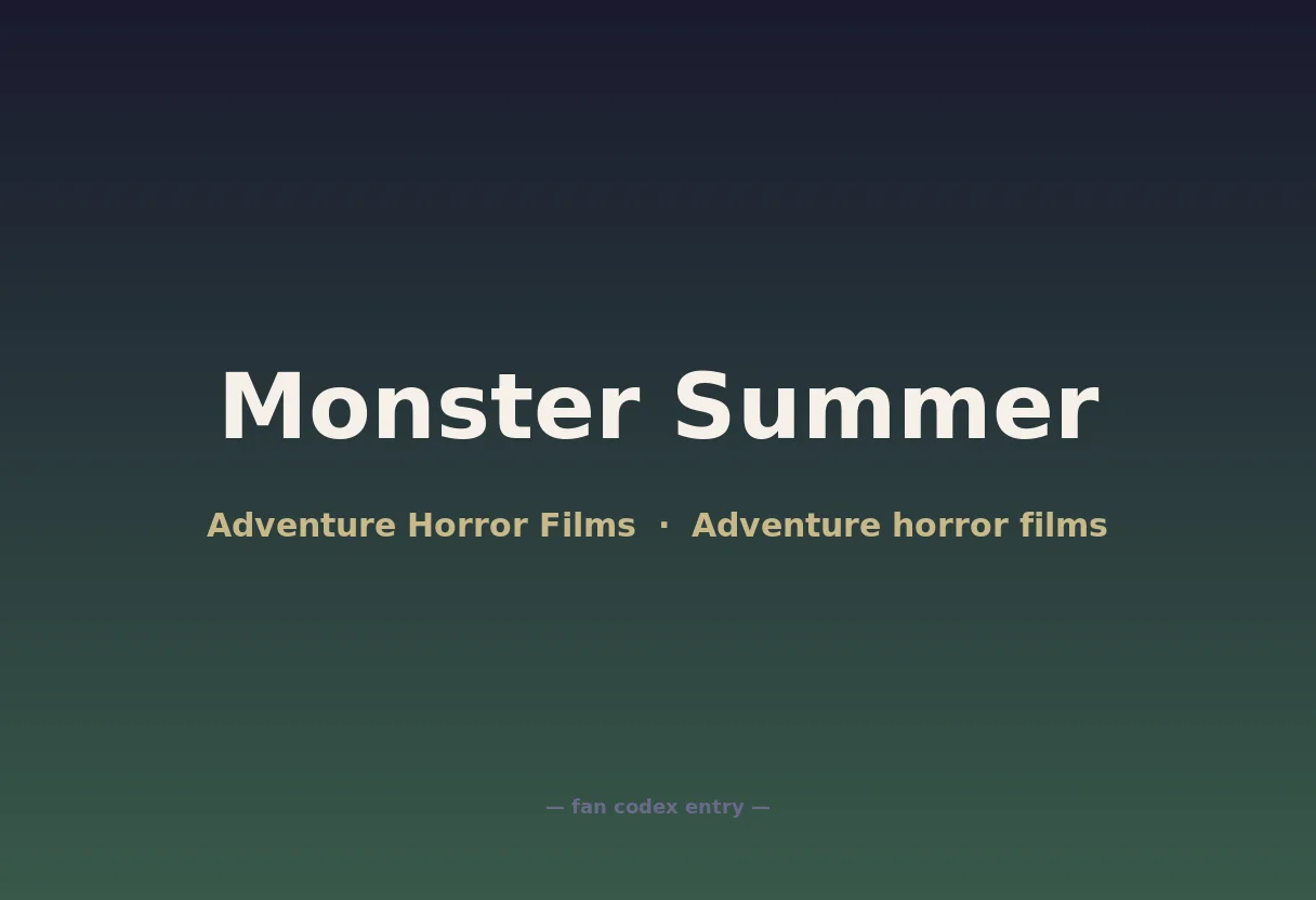Monster Summer