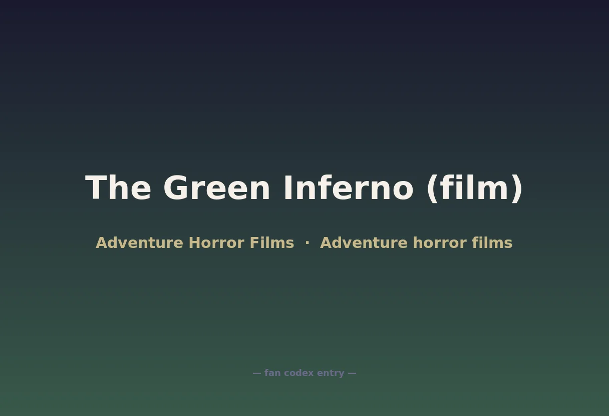 The Green Inferno (film)