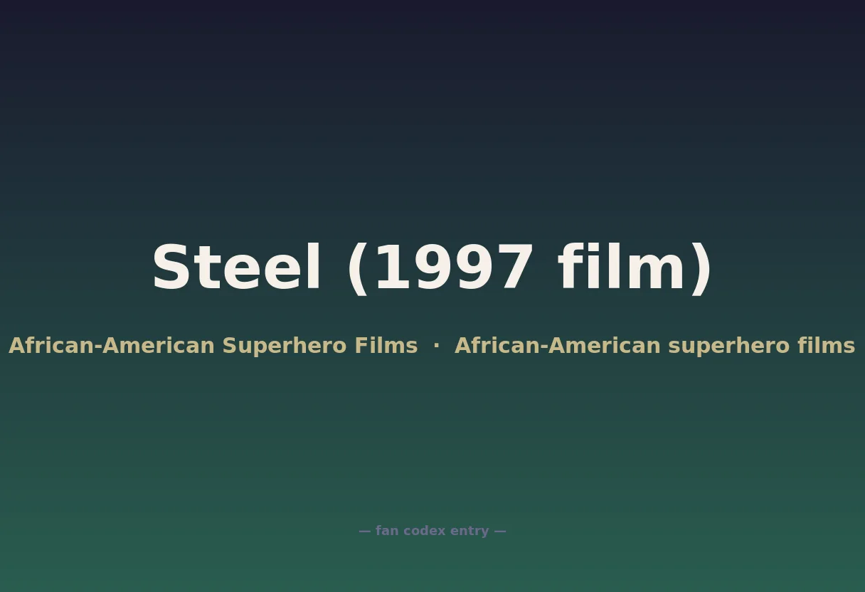 Steel (1997 film)