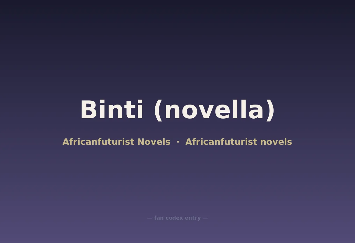Binti (novella)