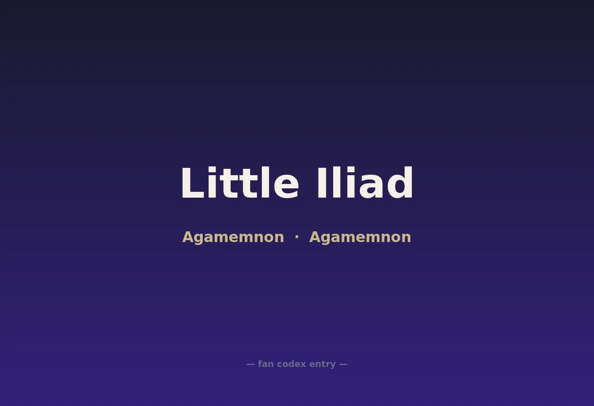 Little Iliad