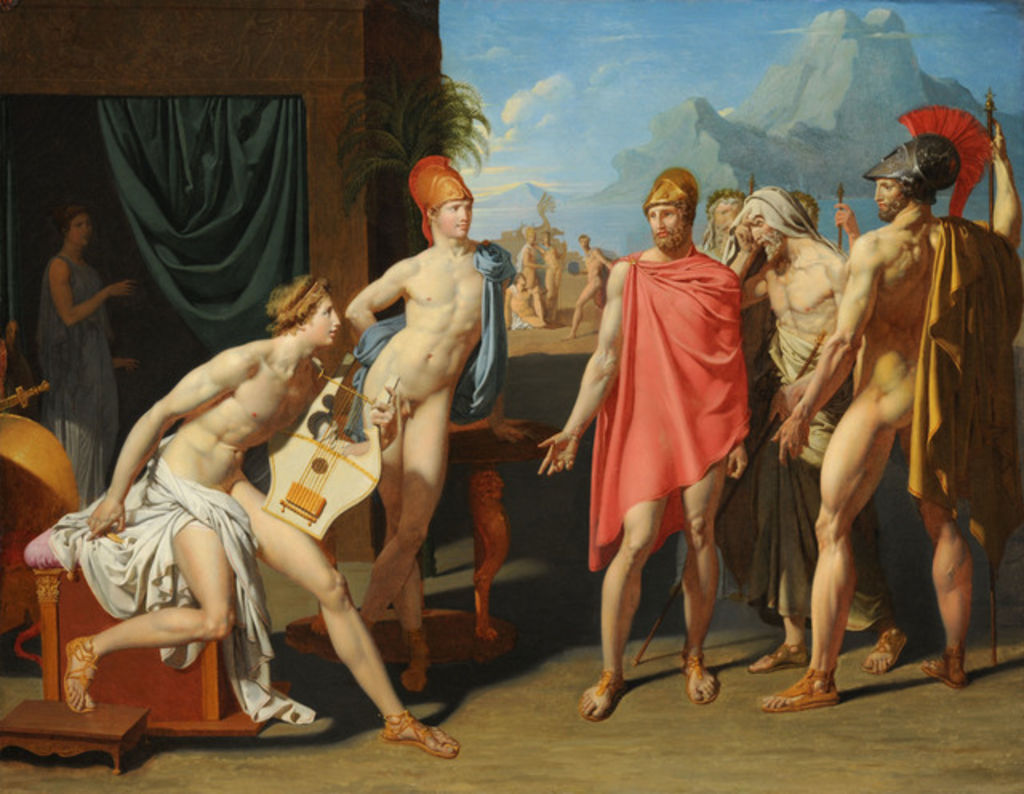The Ambassadors of Agamemnon in the tent of Achilles