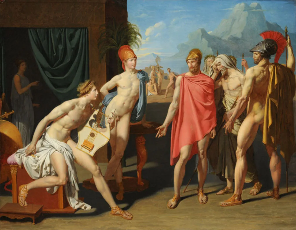 The Ambassadors of Agamemnon in the tent of Achilles