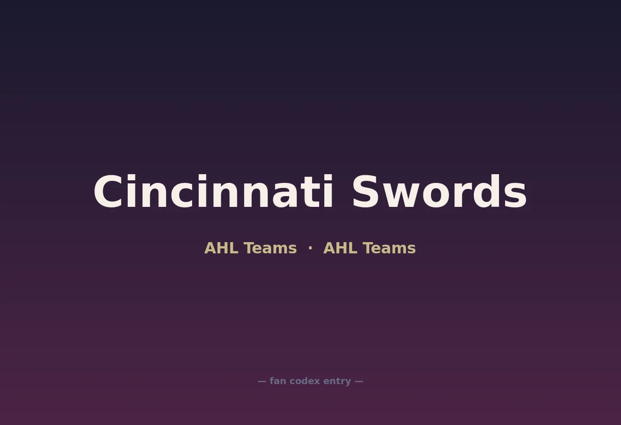 Cincinnati Swords