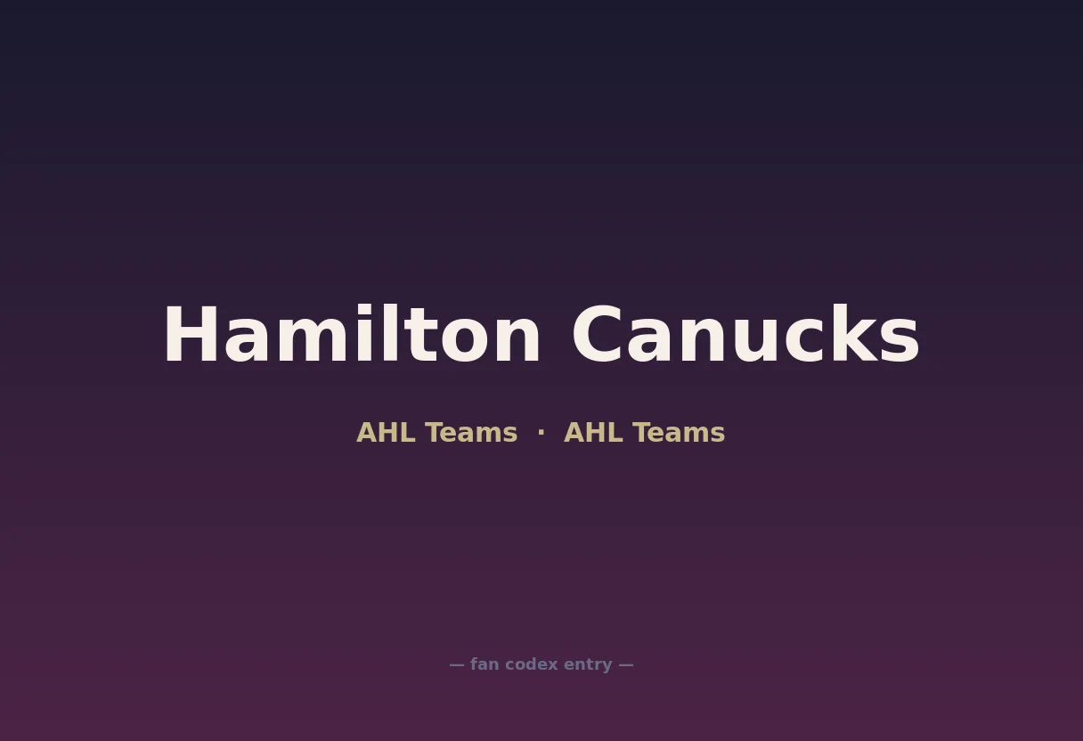 Hamilton Canucks