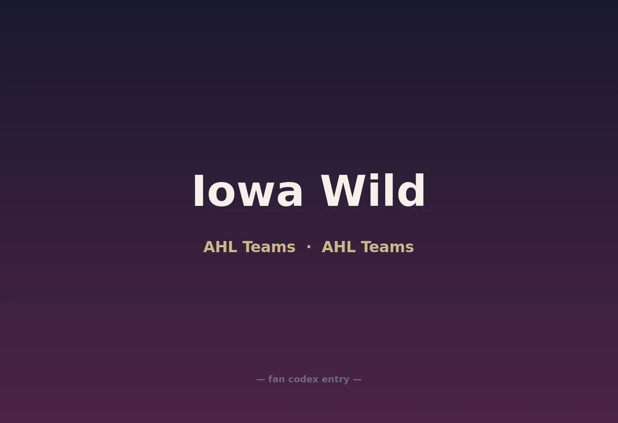 Iowa Wild