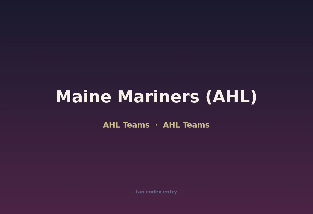 Maine Mariners (AHL)