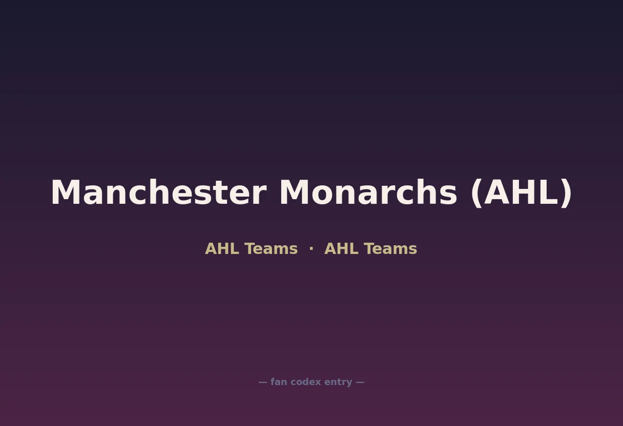 Manchester Monarchs (AHL)