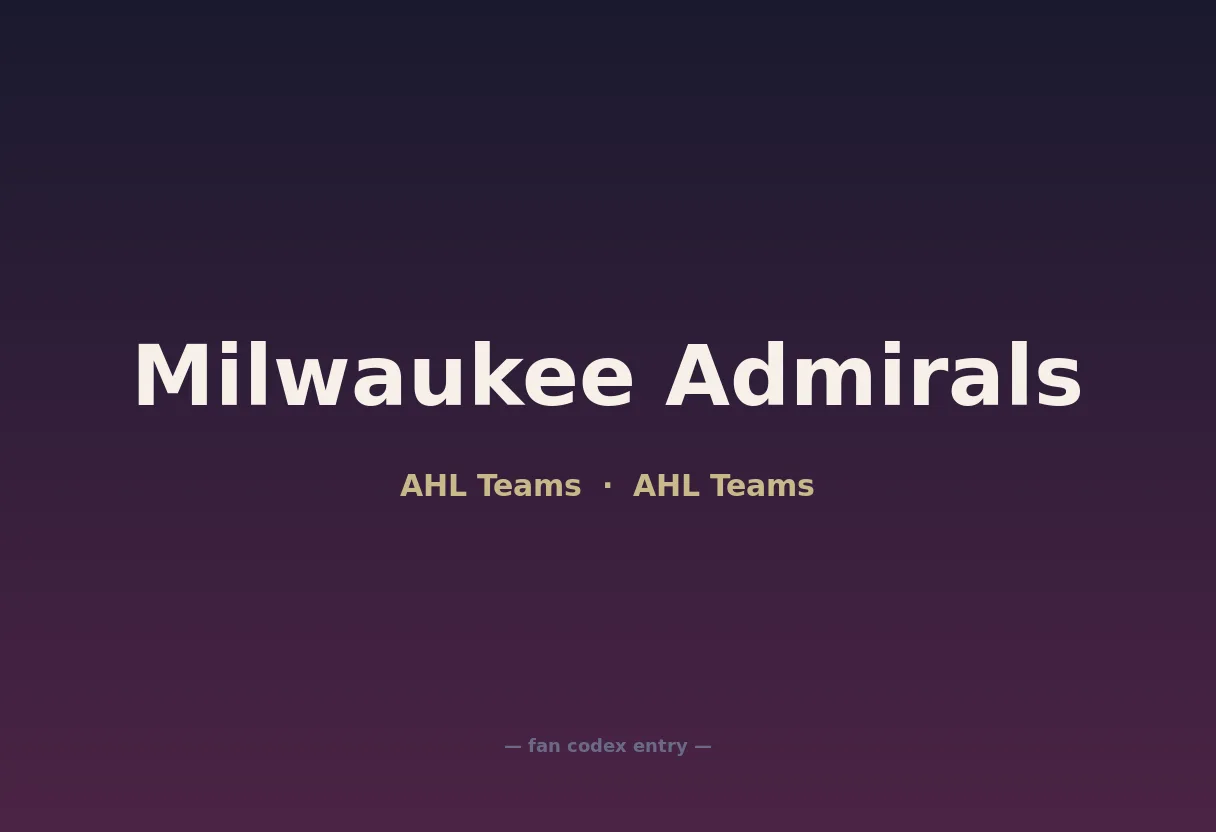 Milwaukee Admirals
