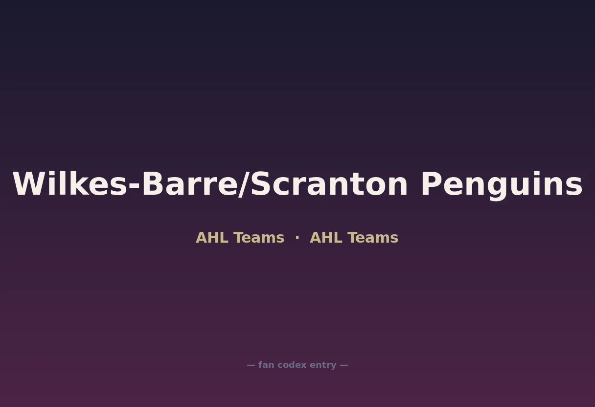 Wilkes-Barre/Scranton Penguins