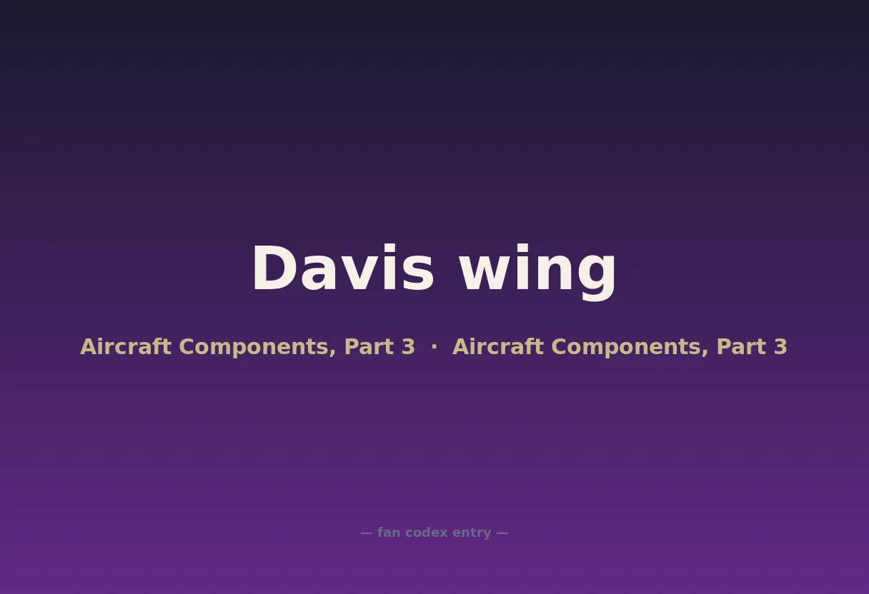Davis wing