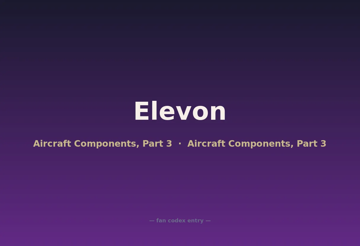 Elevon