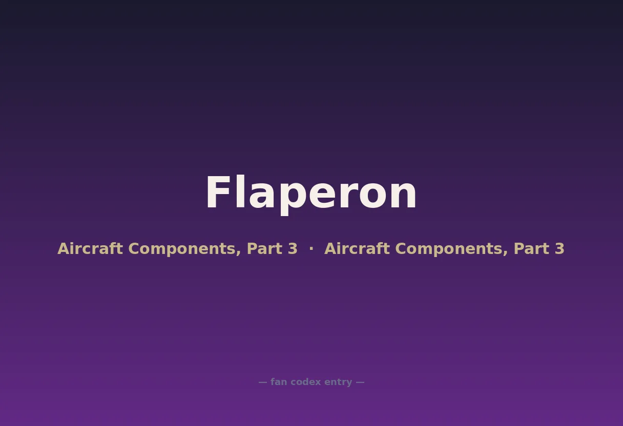 Flaperon