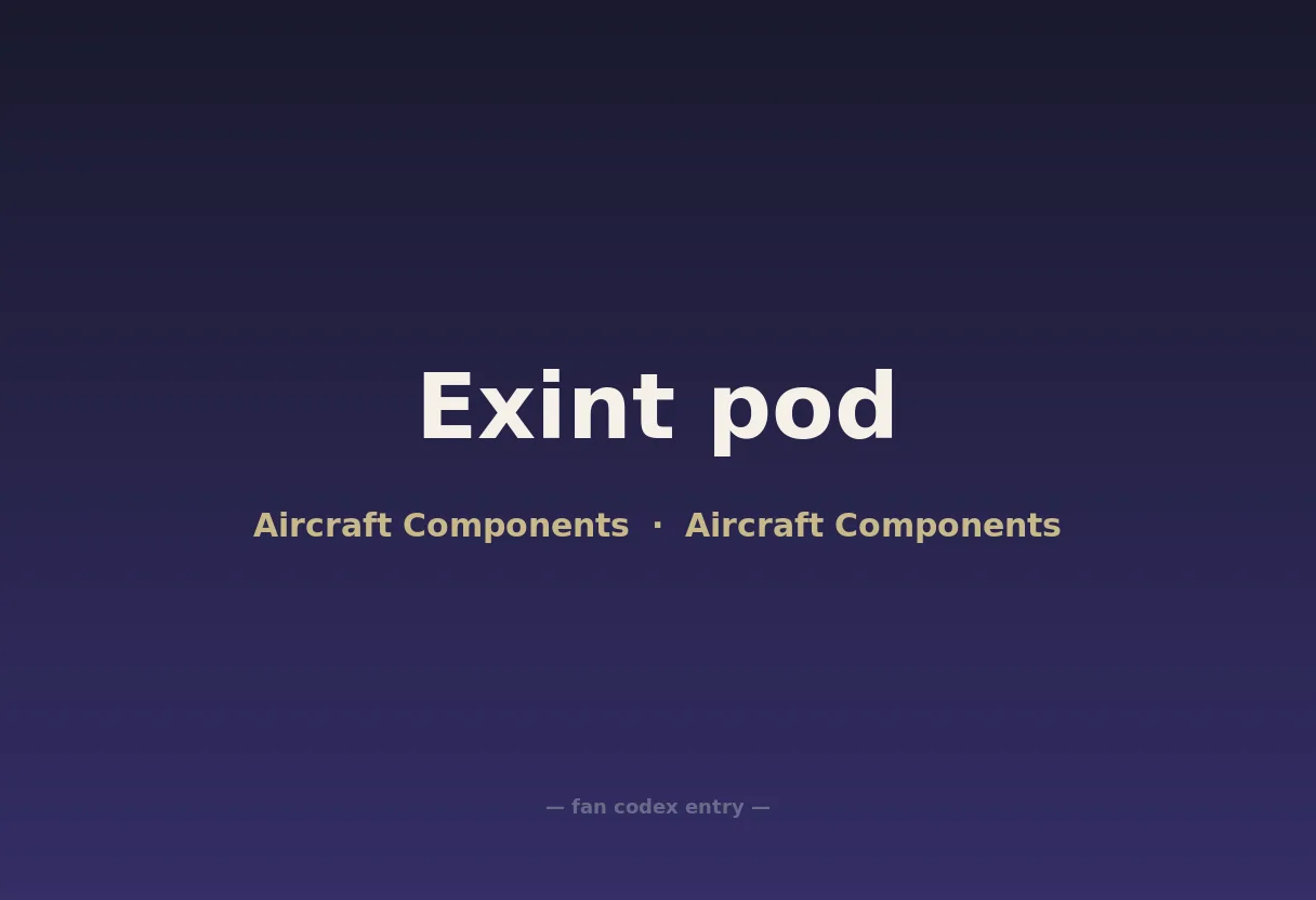Exint pod