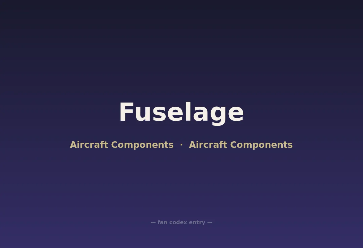 Fuselage