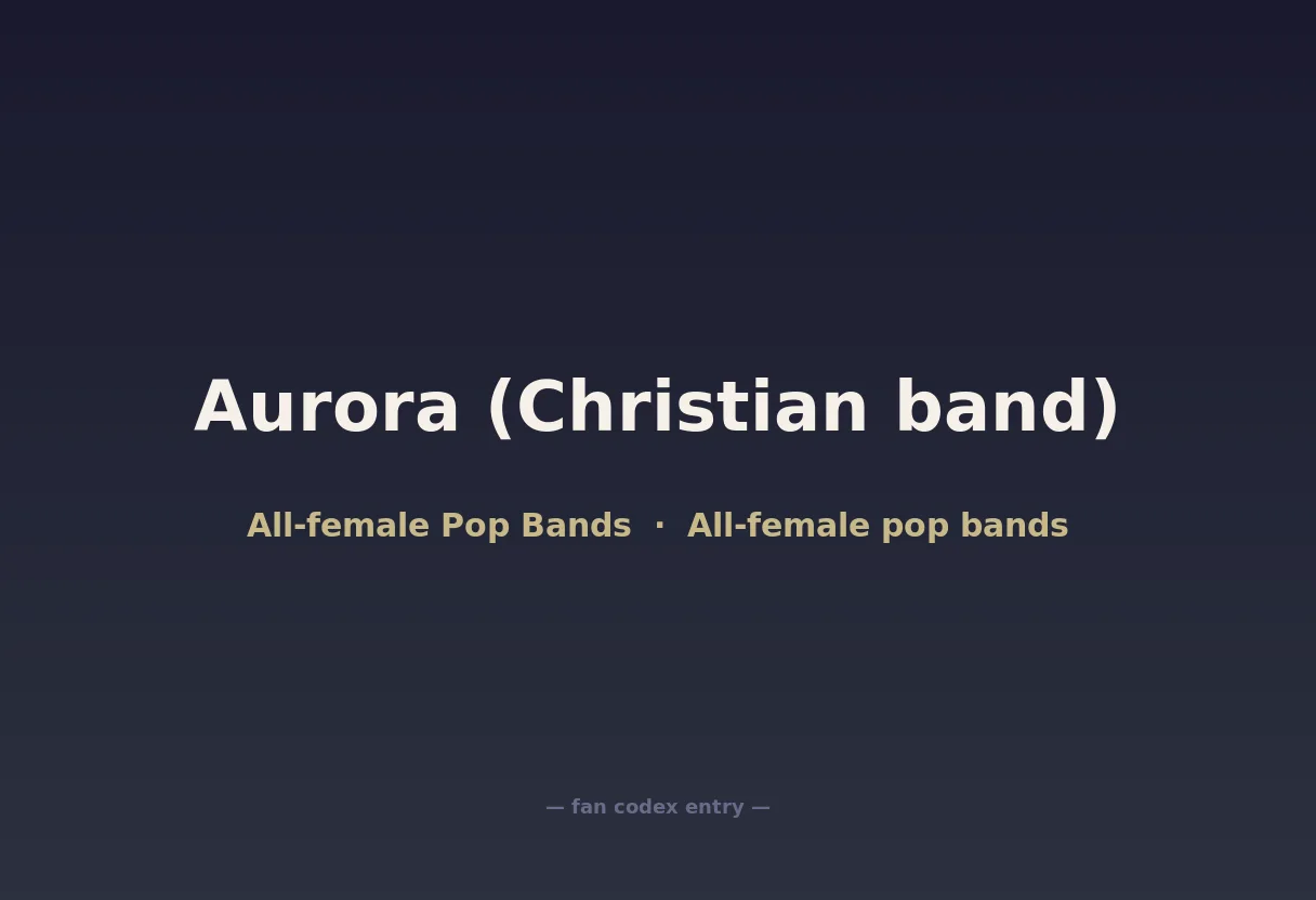 Aurora (Christian band)
