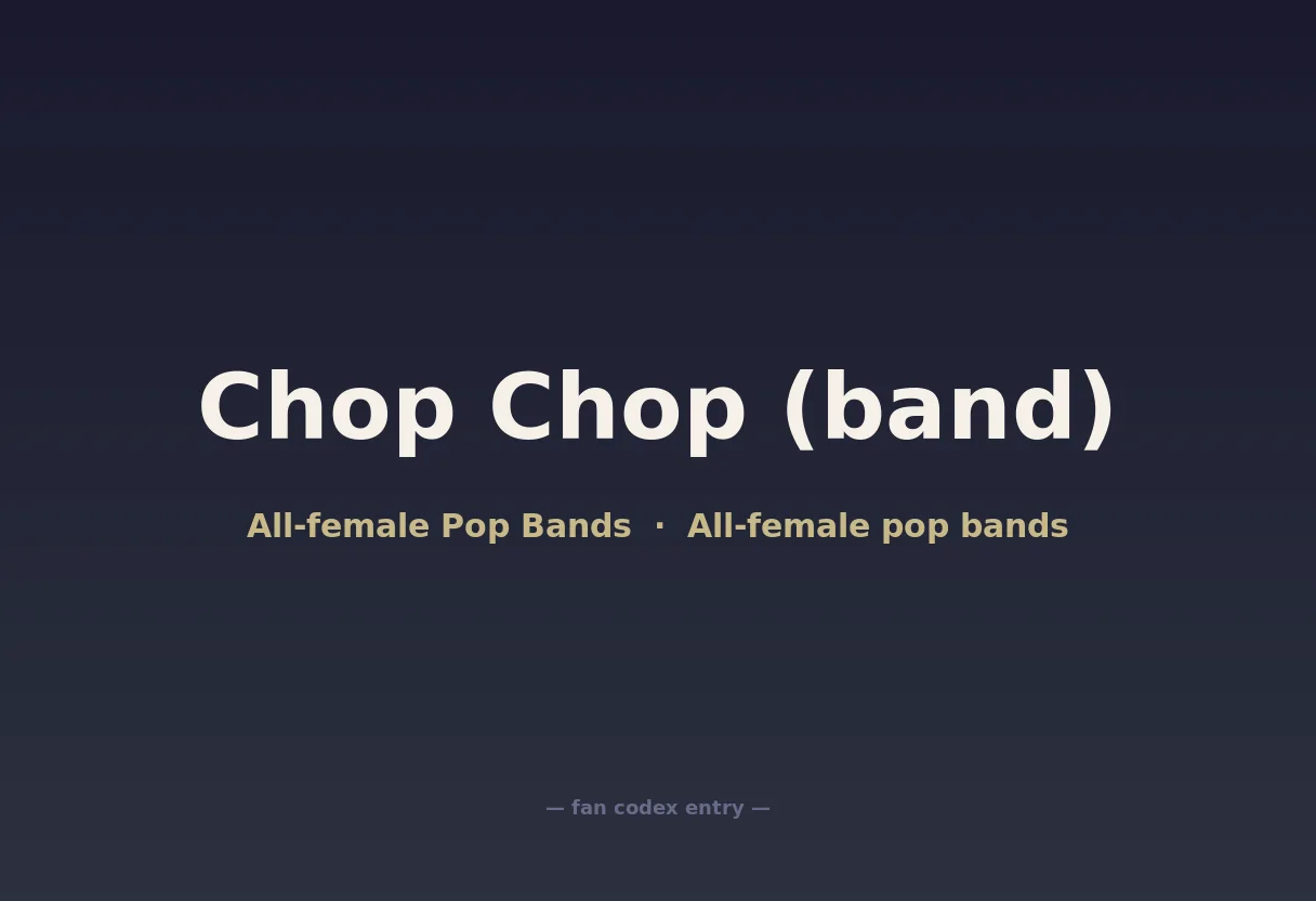 Chop Chop (band)