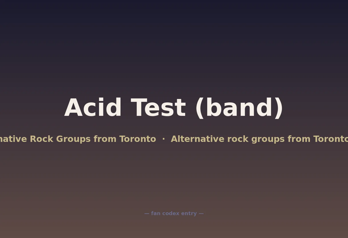 Acid Test (band)