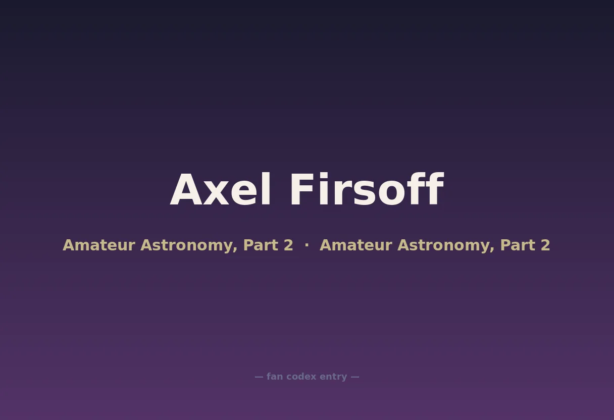 Axel Firsoff