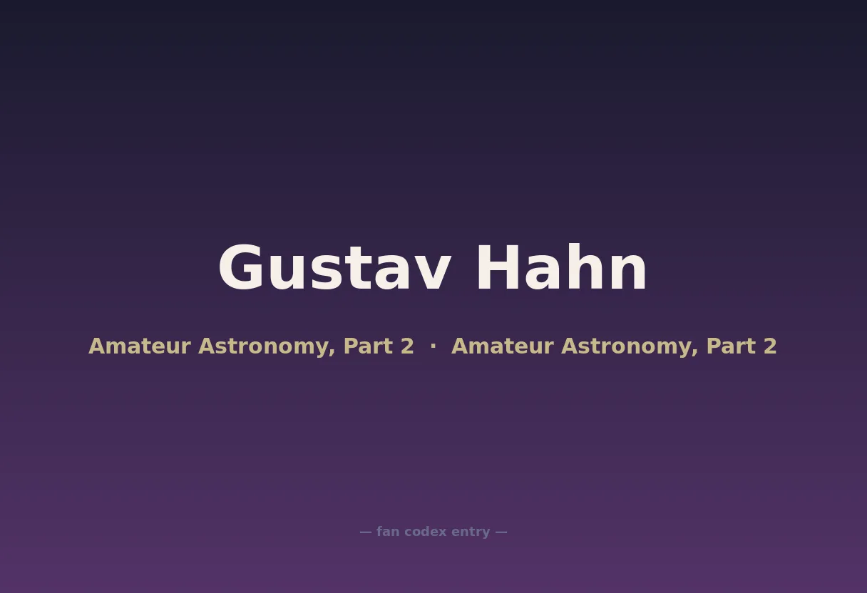Gustav Hahn