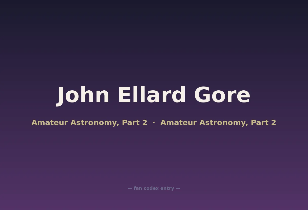 John Ellard Gore