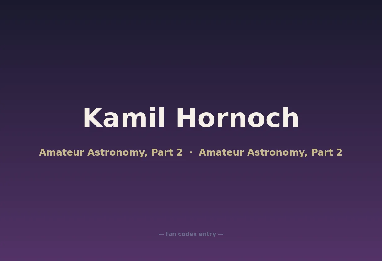 Kamil Hornoch