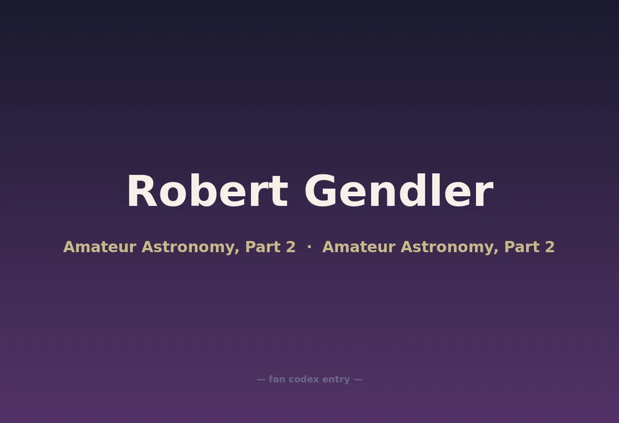Robert Gendler