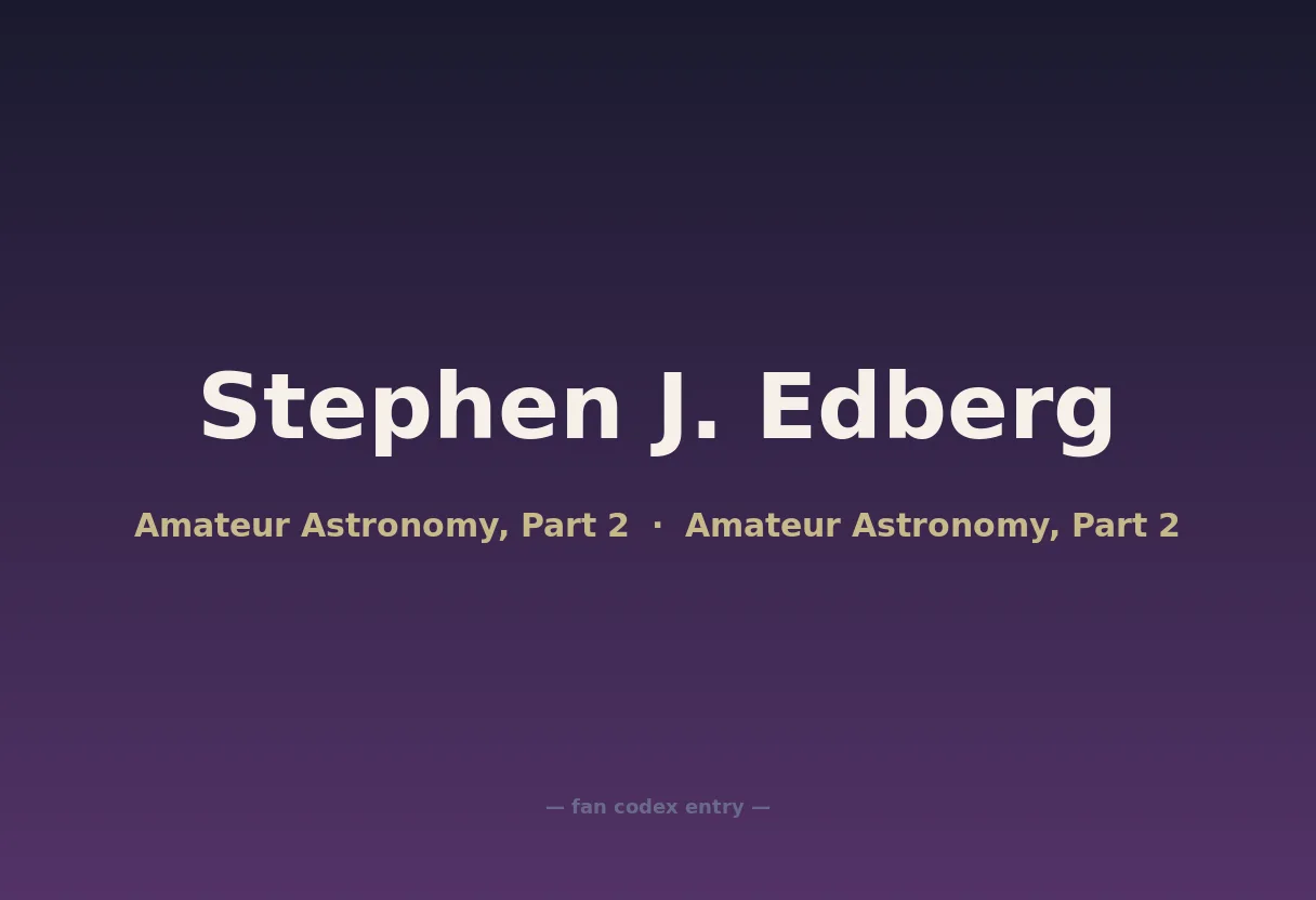 Stephen J. Edberg