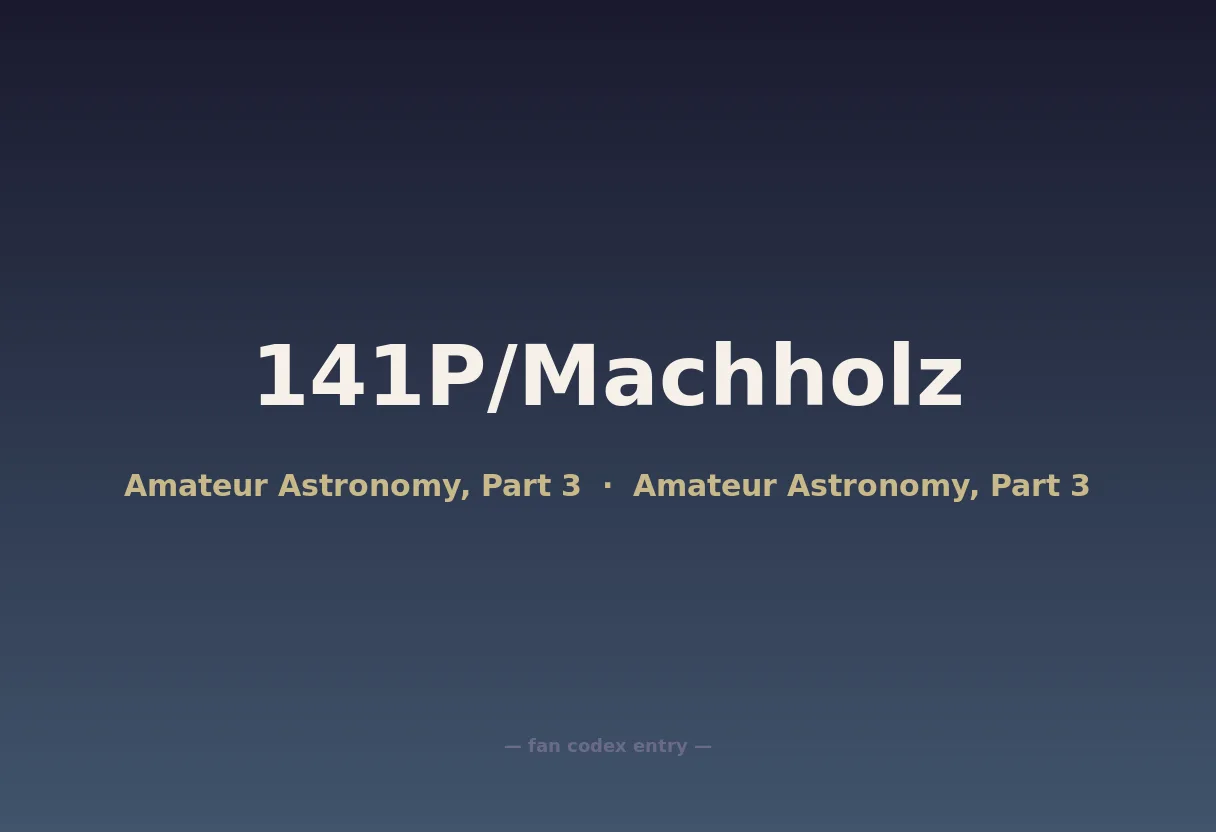 141P/Machholz
