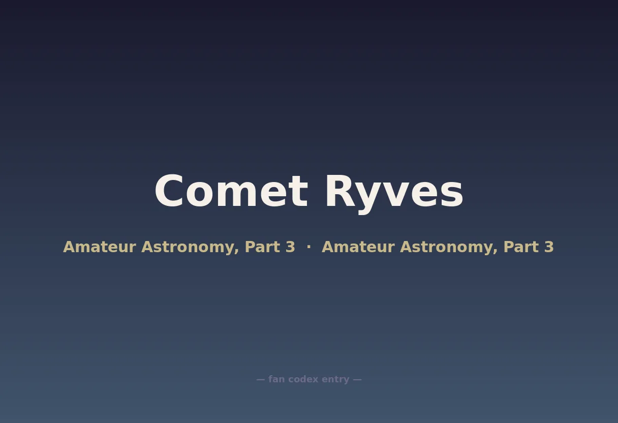 Comet Ryves