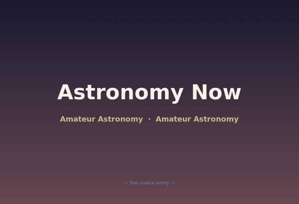 Astronomy Now