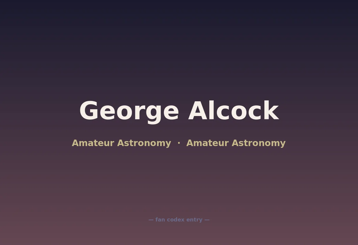 George Alcock