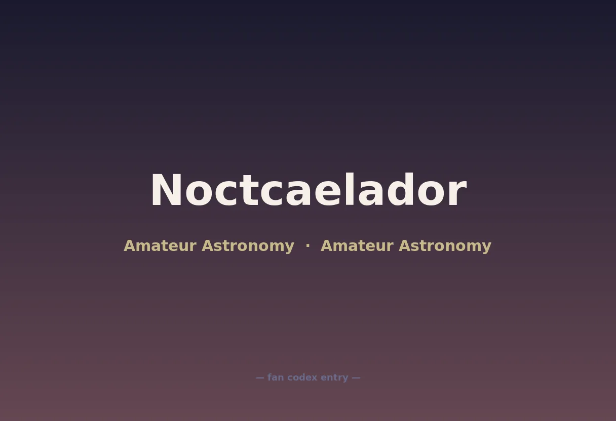 Noctcaelador