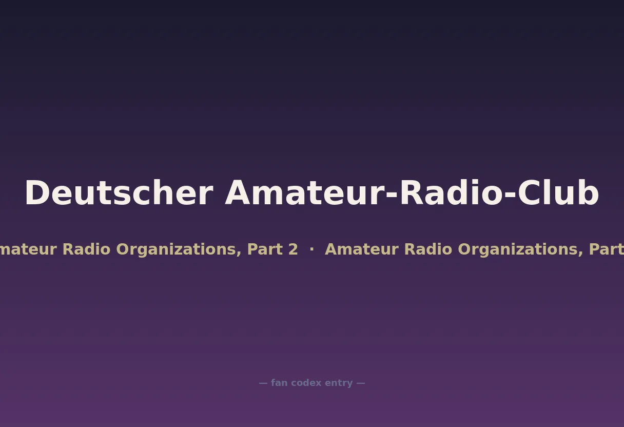 Deutscher Amateur-Radio-Club