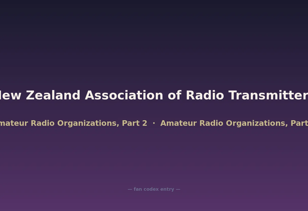 New Zealand Association of Radio Transmitters