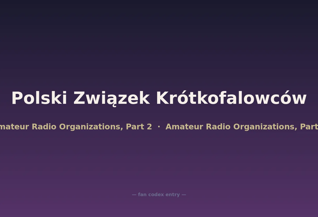Polski Związek Krótkofalowców