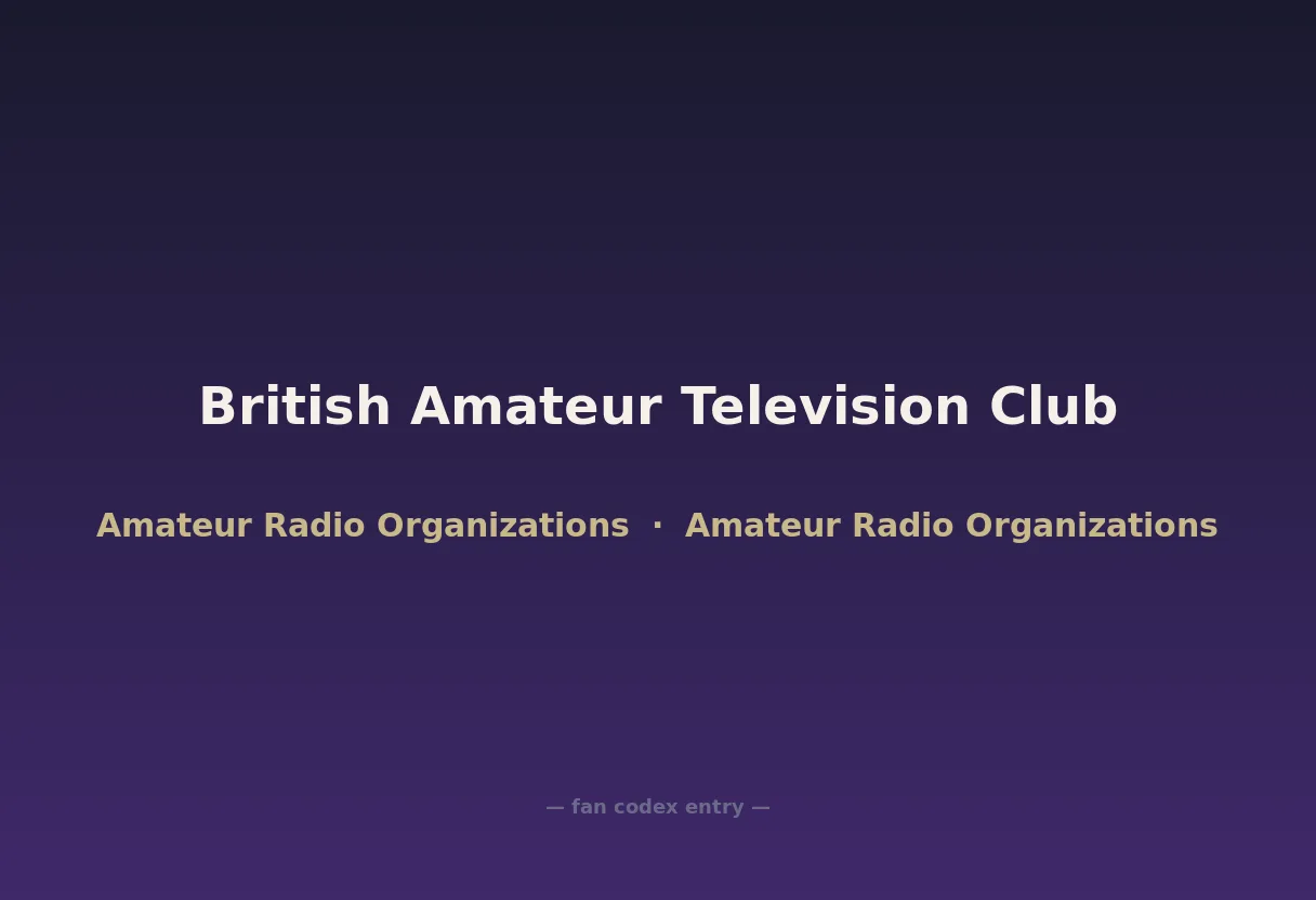 British Amateur Television Club
