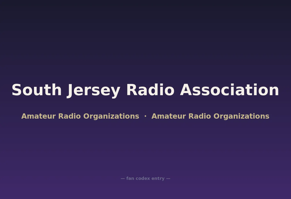 South Jersey Radio Association