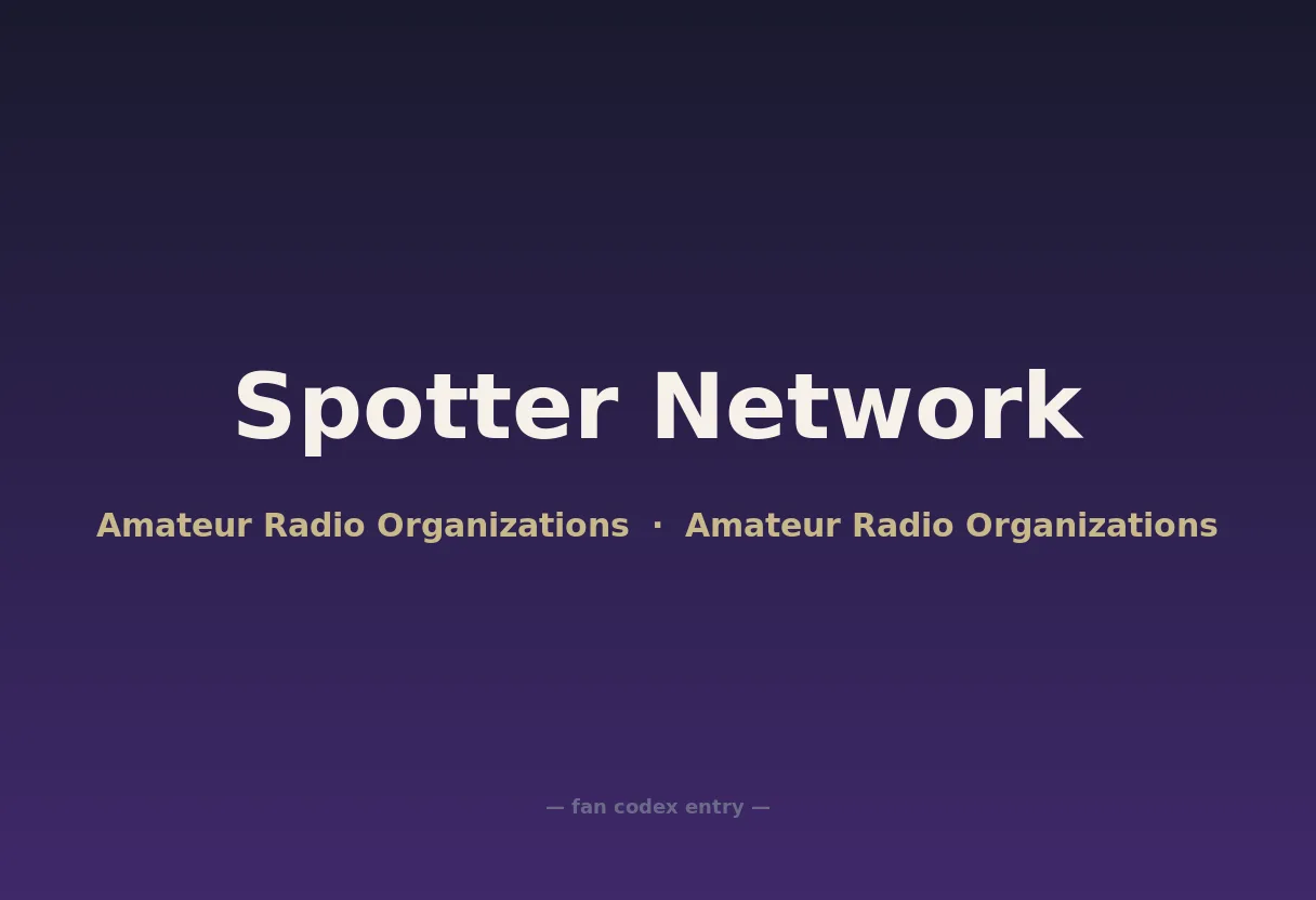 Spotter Network