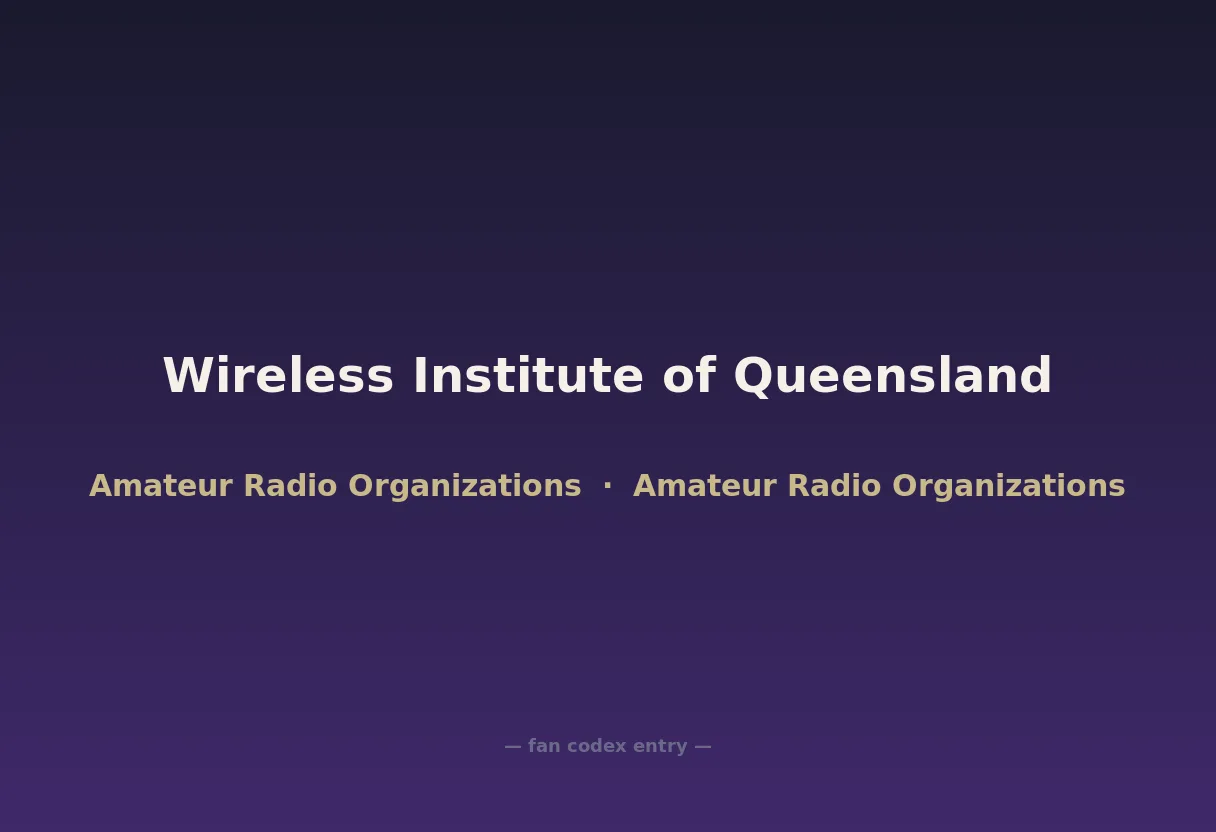 Wireless Institute of Queensland