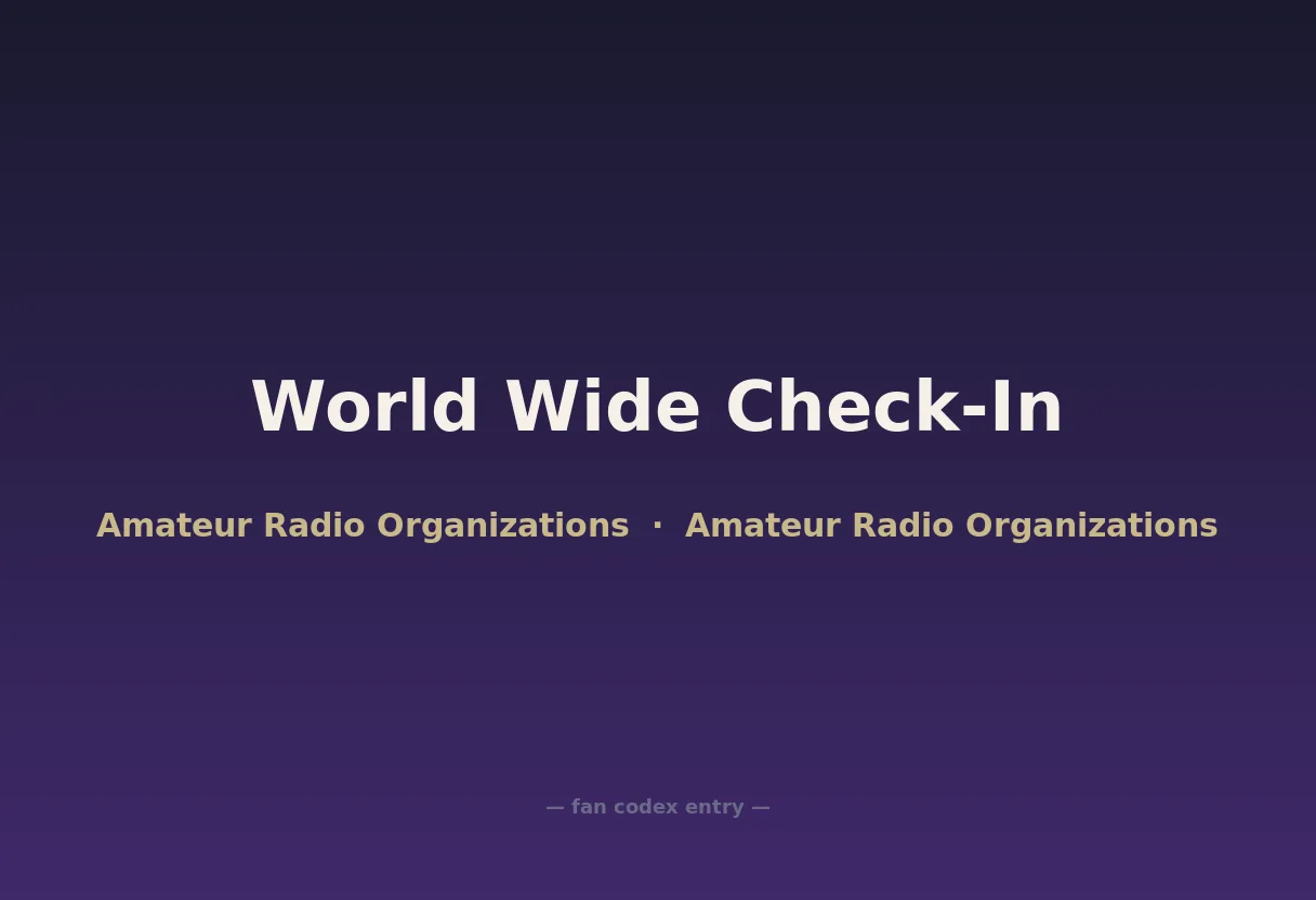 World Wide Check-In