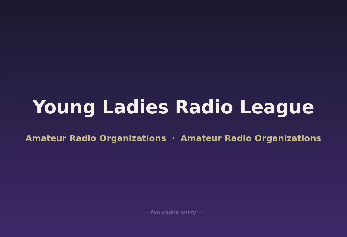 Young Ladies Radio League