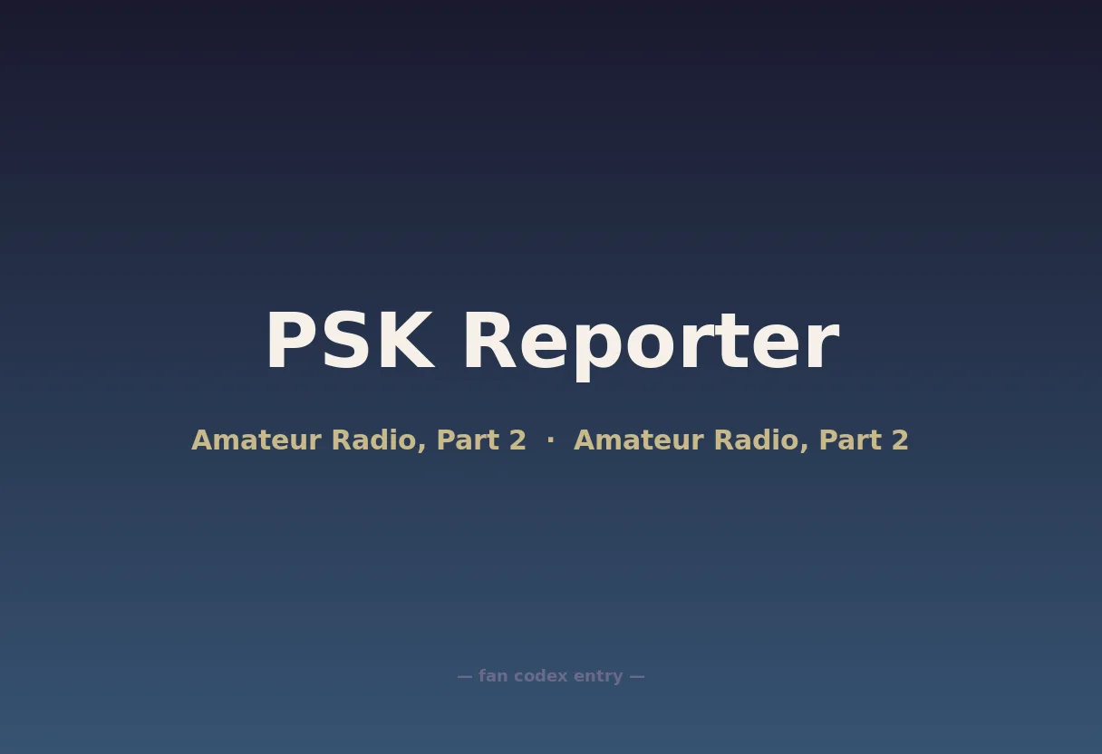 PSK Reporter