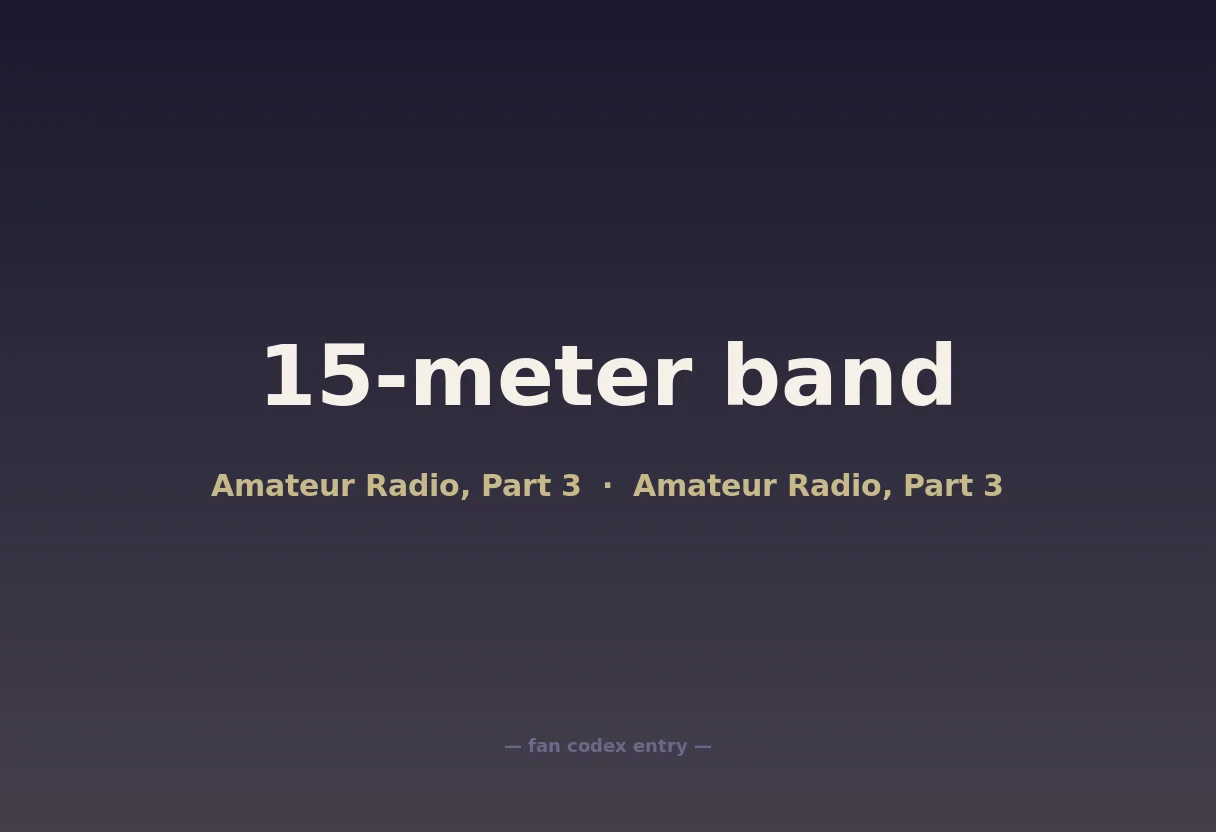 15-meter band