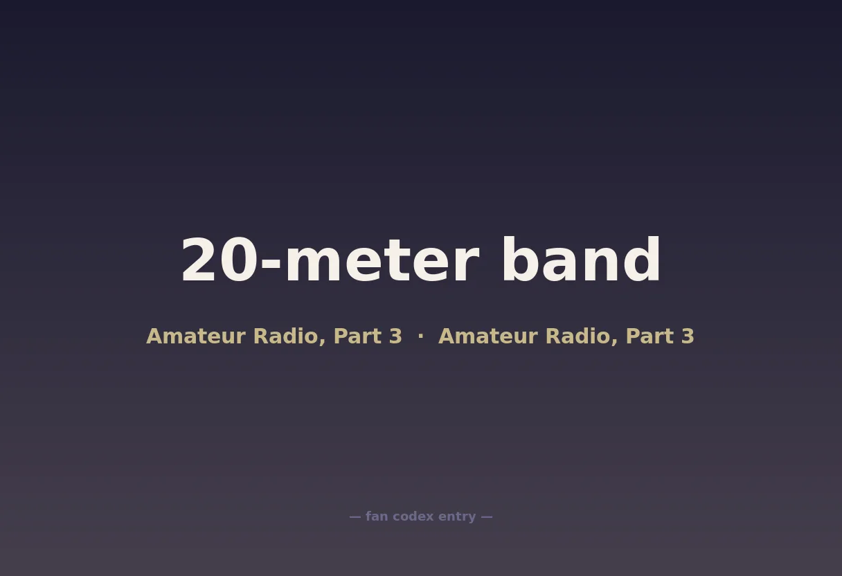20-meter band