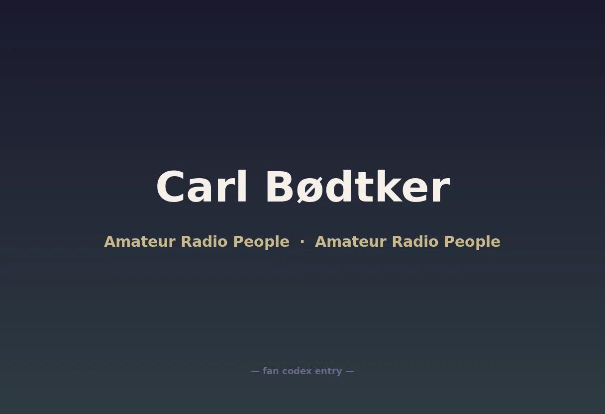 Carl Bødtker