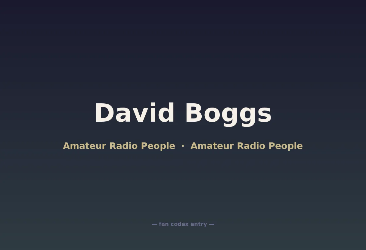 David Boggs