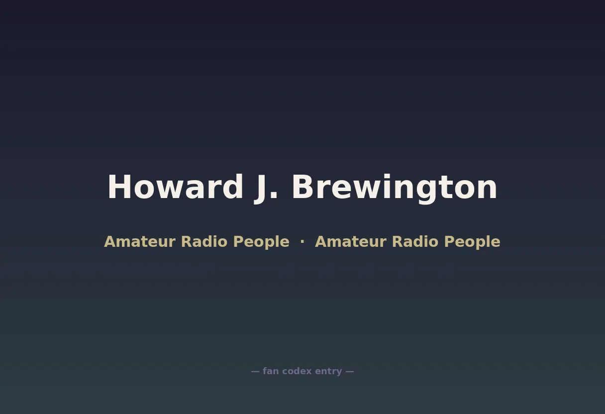 Howard J. Brewington