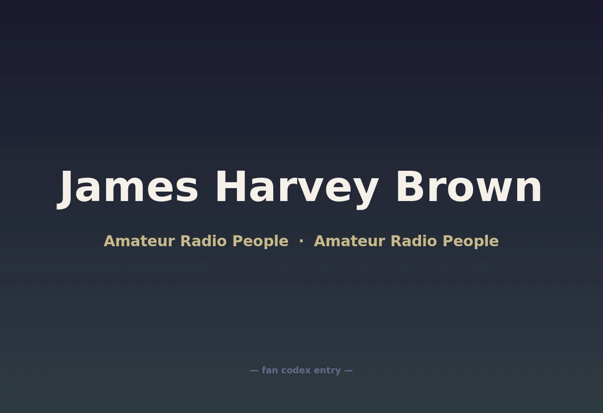 James Harvey Brown