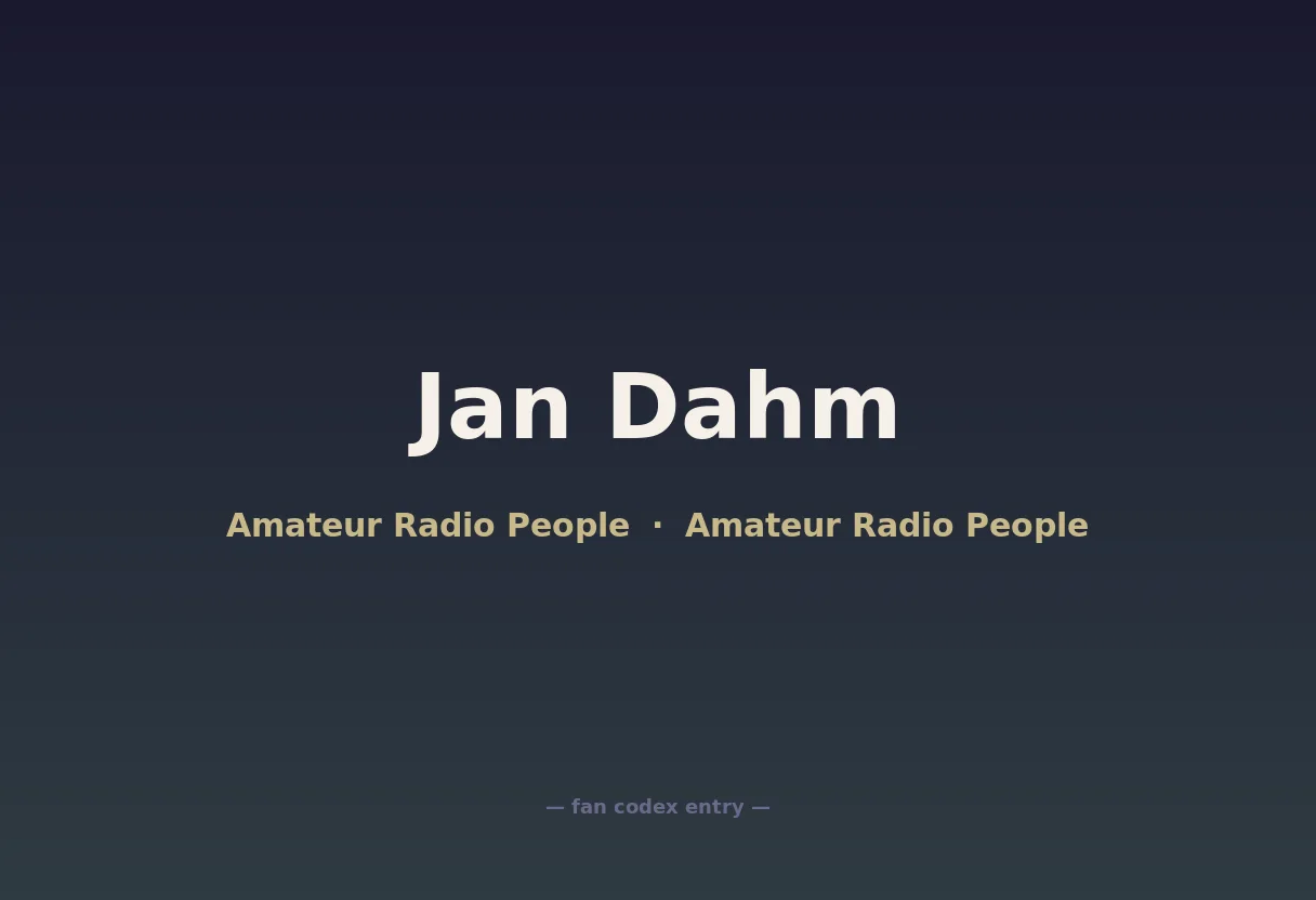 Jan Dahm